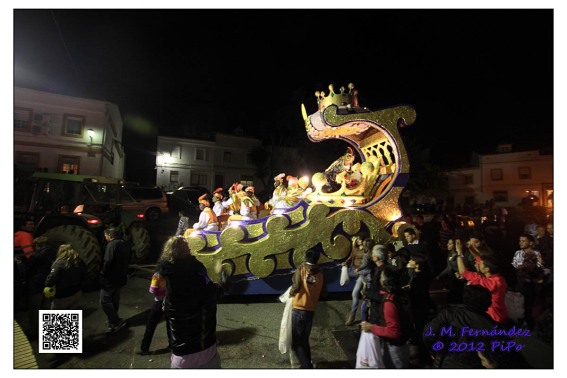 Cabalgata Reyes Magos 2012
