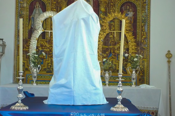 Llegada Virgen del Rosario restaurada 13-09-2002